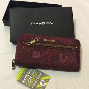 Travelon RFID Blocking Wallet- NWT